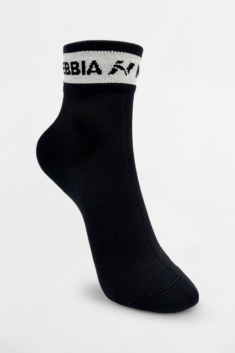 Ne NEBBIA “HI-TECH” Crew Socks 129 (35-38, Чёрный)