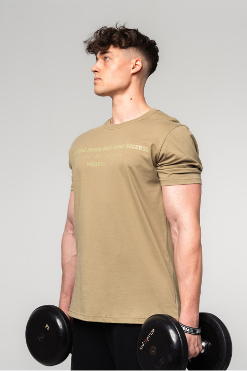 Ne Muscle Fit T-shirt FLEXIN' 358 (L, Зелёный)