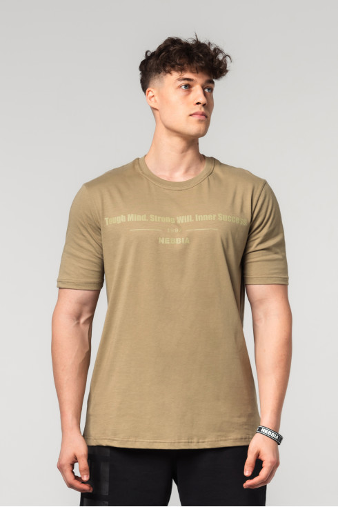 Ne Muscle Fit T-shirt FLEXIN' 358 (L, Зелёный)