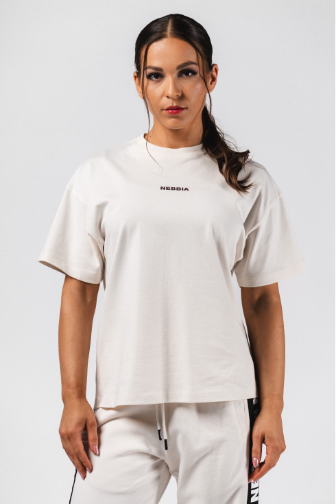Ne Oversized Tee RESET 491 (S, Крем)