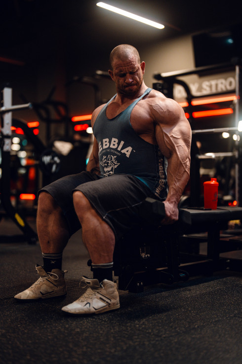 Ne Washed Muscle Back Stringer GOLDEN AGE 791 (M, Синий)
