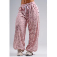 Baggy Leopard Sweatpants PRIMAL 865 (L, Розовый)