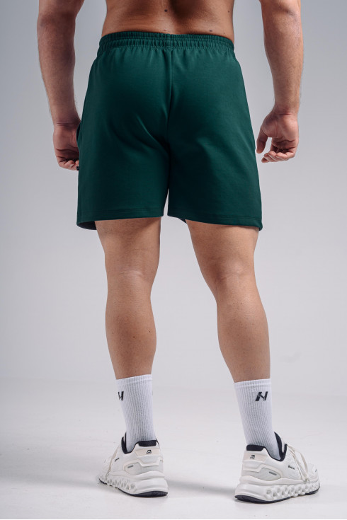 Oversized Training Shorts PRIMAL 876 (L, Тёмно-зелёный)