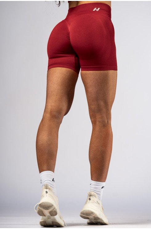 Ne High-Waist Push-Up Shorts POWER 893 (M, Красный)