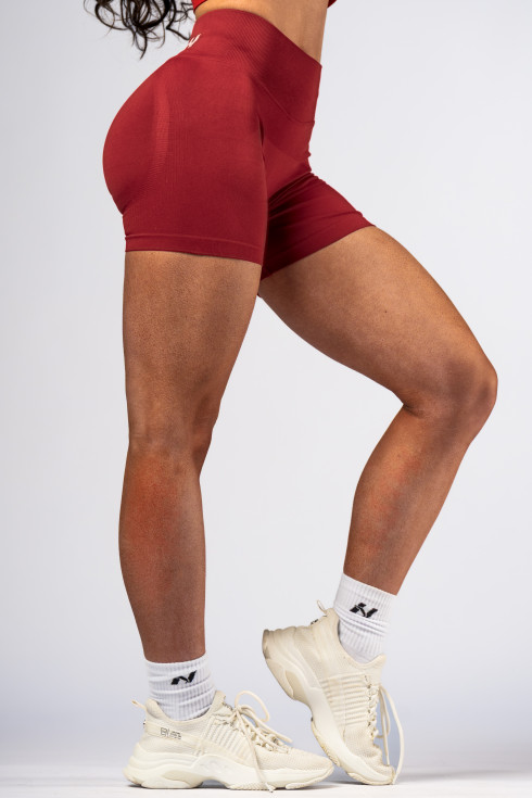Ne High-Waist Push-Up Shorts POWER 893 (M, Красный)
