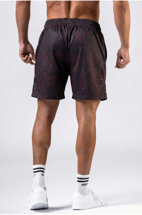 Ne Training Shorts POWER 902 (L, Темно-коричневый камуфляж)