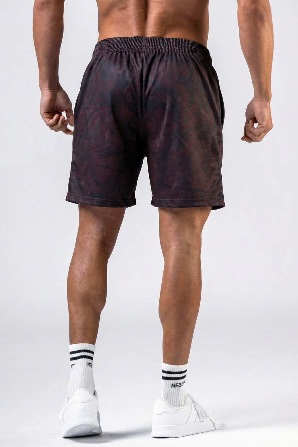 Ne Training Shorts POWER 902 (L, Темно-коричневый камуфляж)