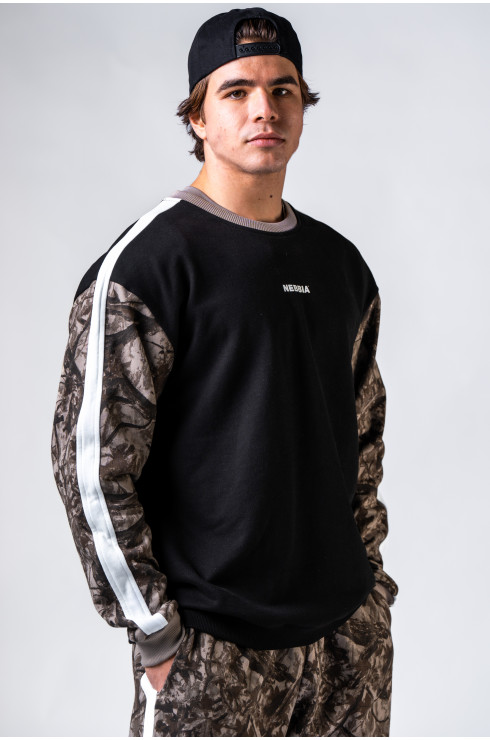 Ne Relaxed Sweatshirt POWER 903 (L, Светло-коричневый камуфляж)