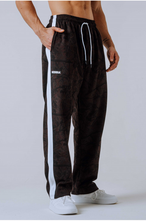 Ne Relaxed Sweatpants POWER 904 (L, Темно-коричневый камуфляж)