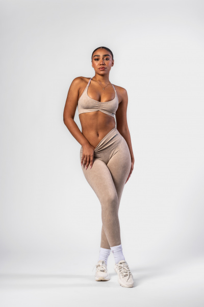 Ne Seamless High-Waist Leggings MAXIMUM PUSH-UP 302 (S, Крем)