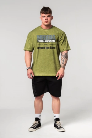 Ne Washed-off Oversized T-shirt HERITAGE 355